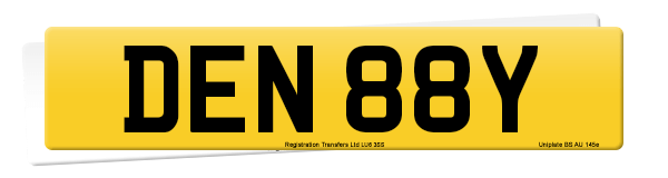 Registration number DEN 88Y